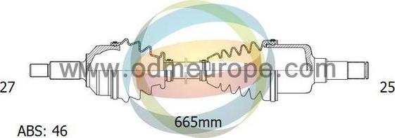 4X4 ESTANFI EST-18-121301 - Drive Shaft car-mod.net