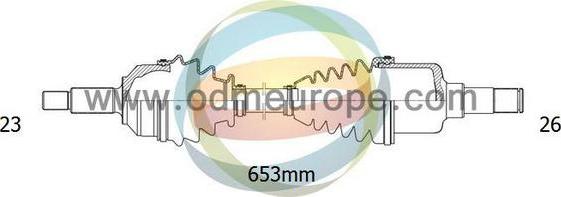 4X4 ESTANFI EST-18-291540 - Drive Shaft car-mod.net
