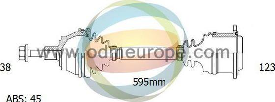 4X4 ESTANFI EST-18-211741 - Drive Shaft car-mod.net