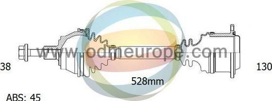 4X4 ESTANFI EST-18-211051 - Drive Shaft car-mod.net