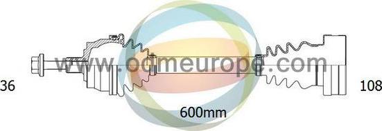 4X4 ESTANFI EST-18-212920 - Drive Shaft car-mod.net