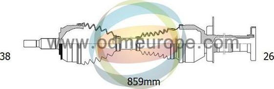 4X4 ESTANFI EST-18-212410 - Drive Shaft car-mod.net