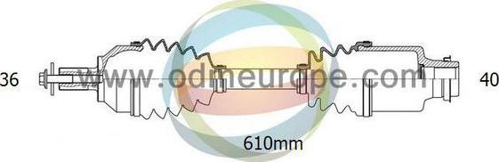 4X4 ESTANFI EST-18-212560 - Drive Shaft car-mod.net