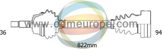 4X4 ESTANFI EST-18-212670 - Drive Shaft car-mod.net