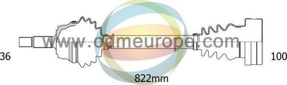 4X4 ESTANFI EST-18-212180 - Drive Shaft car-mod.net