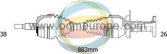 4X4 ESTANFI EST-18-212870 - Drive Shaft car-mod.net