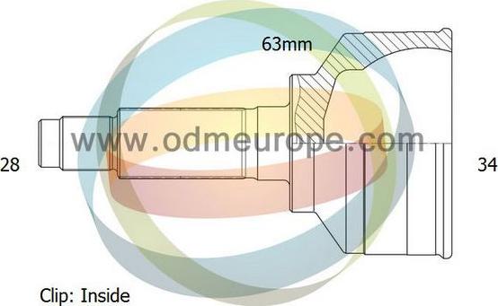 4X4 ESTANFI EST-12-040805 - CV Joint Kit, drive shaft car-mod.net
