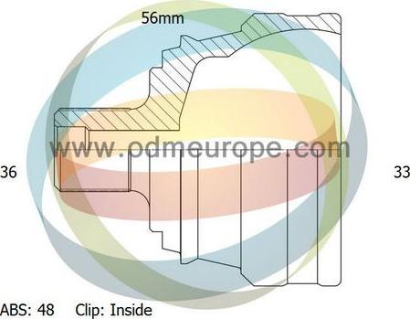 4X4 ESTANFI EST-12-151676 - CV Joint Kit, drive shaft car-mod.net