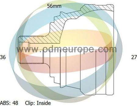 4X4 ESTANFI EST-12-151671 - CV Joint Kit, drive shaft car-mod.net
