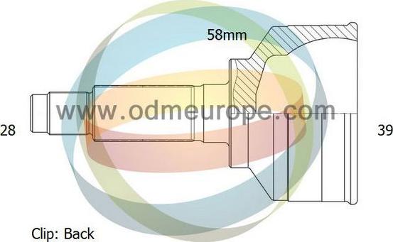 4X4 ESTANFI EST-12-161459 - CV Joint Kit, drive shaft car-mod.net