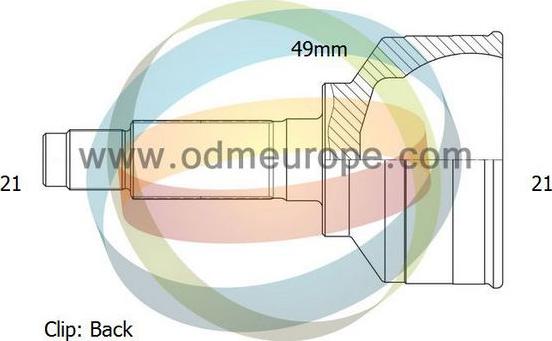 4X4 ESTANFI EST-12-161314 - CV Joint Kit, drive shaft car-mod.net