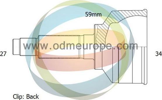 4X4 ESTANFI EST-12-161772 - CV Joint Kit, drive shaft car-mod.net