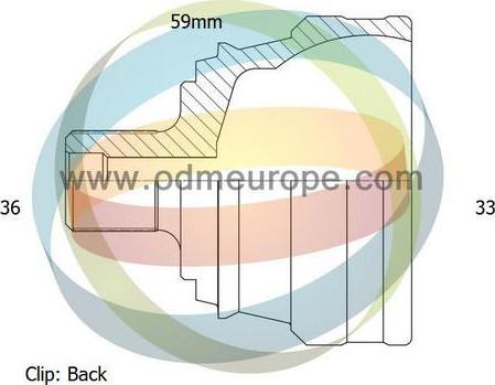 4X4 ESTANFI EST-12-211991 - CV Joint Kit, drive shaft car-mod.net