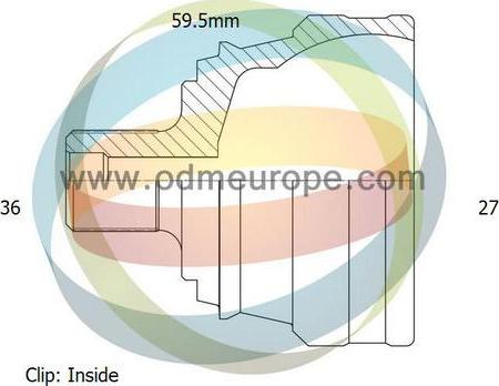 4X4 ESTANFI EST-12-211997 - CV Joint Kit, drive shaft car-mod.net
