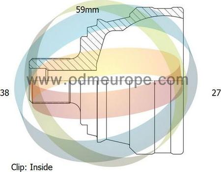 4X4 ESTANFI EST-12-211909 - CV Joint Kit, drive shaft car-mod.net