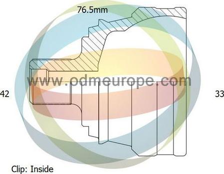4X4 ESTANFI EST-12-211986 - CV Joint Kit, drive shaft car-mod.net