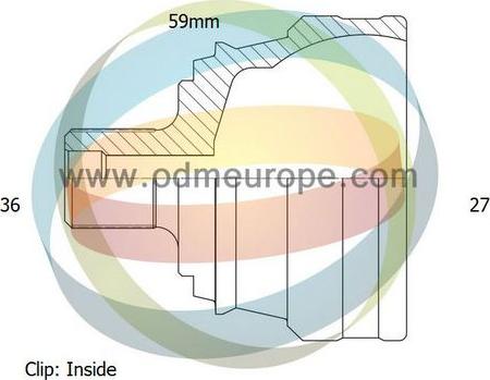 4X4 ESTANFI EST-12-211921 - CV Joint Kit, drive shaft car-mod.net