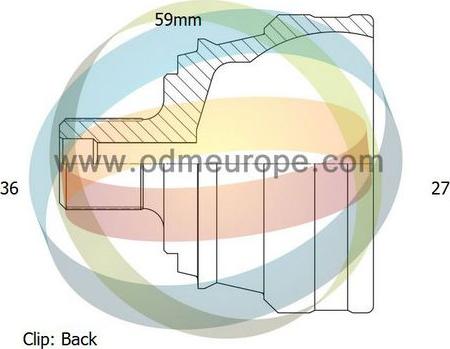 4X4 ESTANFI EST-12-211451 - CV Joint Kit, drive shaft car-mod.net