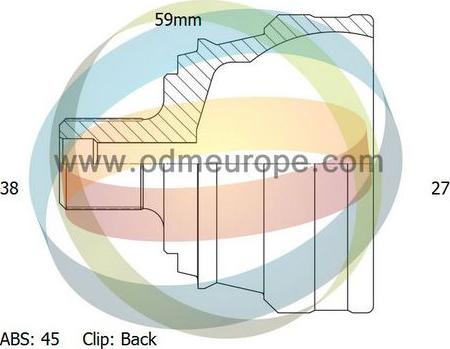 4X4 ESTANFI EST-12-211747 - CV Joint Kit, drive shaft car-mod.net