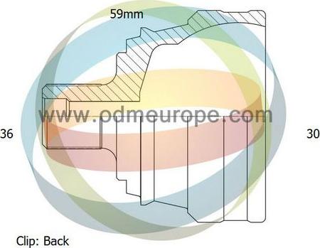 4X4 ESTANFI EST-12-211489 - CV Joint Kit, drive shaft car-mod.net