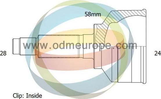 4X4 ESTANFI EST-12-271397 - CV Joint Kit, drive shaft car-mod.net