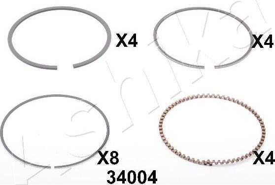 4X4 ESTANFI EST-34-34004 - Piston Ring car-mod.net