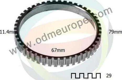 4X4 ESTANFI EST-26-230001 - Sensor Ring, ABS car-mod.net