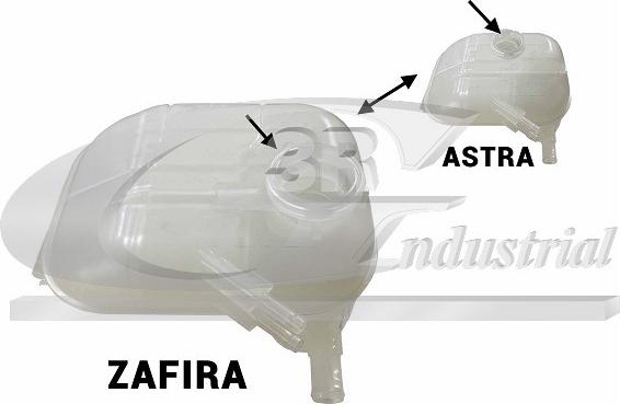 3RG 67400 - Expansion Tank, coolant car-mod.net