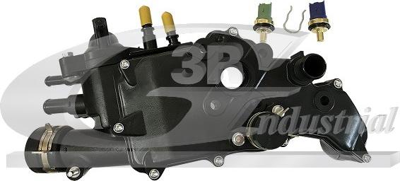 3RG 85253 - Coolant thermostat / housing car-mod.net