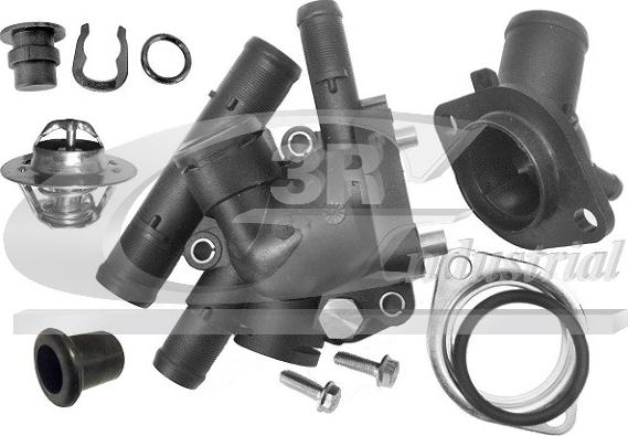 3RG 80635 - Coolant thermostat / housing car-mod.net