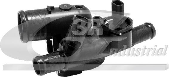 3RG 81618 - Coolant thermostat / housing car-mod.net