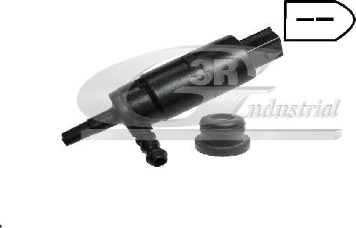 3RG 88112 - Water Pump, window cleaning car-mod.net