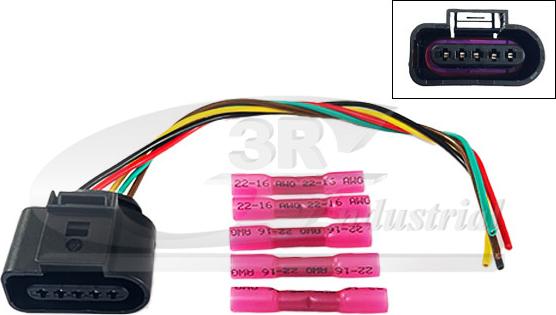 3RG 30744 - Cable Repair Set, central electrics car-mod.net