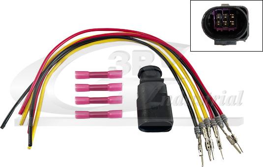 3RG 30746 - Cable Repair Set, central electrics car-mod.net