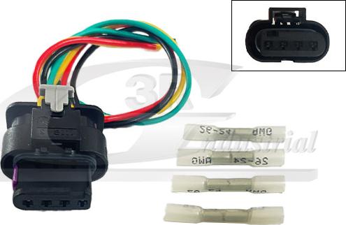 3RG 30759 - Cable Repair Set, central electrics car-mod.net