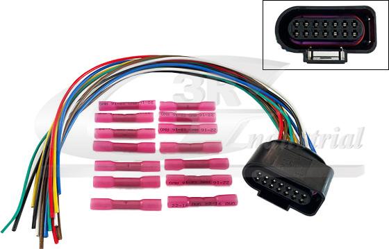 3RG 30757 - Cable Repair Set, central electrics car-mod.net
