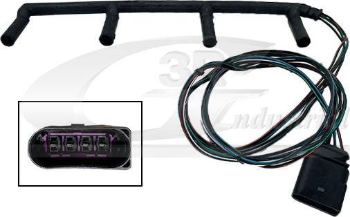3RG 30708 - Cable Repair Set, glow plug car-mod.net