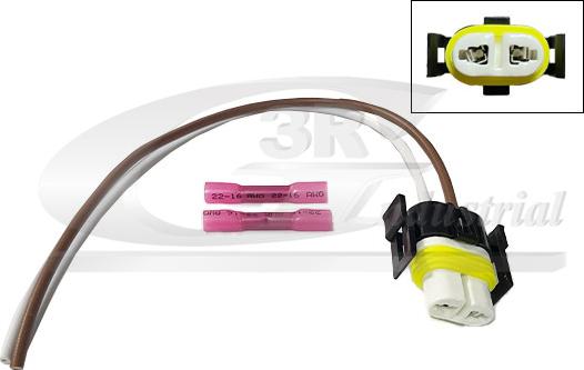 3RG 30716 - Cable Repair Set, headlight car-mod.net