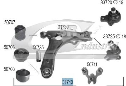3RG 31740 - Track Control Arm car-mod.net