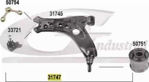 3RG 31747 - Track Control Arm car-mod.net