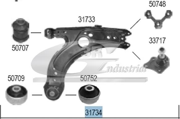 3RG 31734 - Track Control Arm car-mod.net