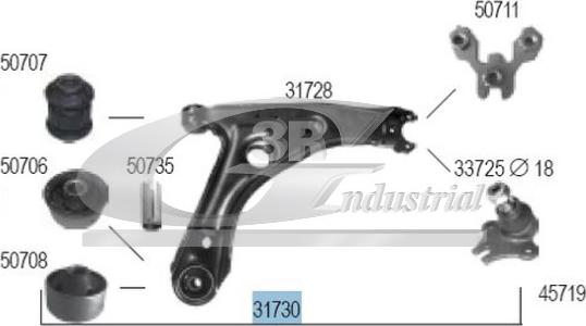 3RG 31730 - Track Control Arm car-mod.net