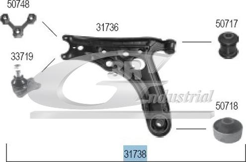 3RG 31738 - Track Control Arm car-mod.net
