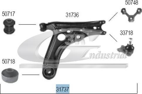3RG 31737 - Track Control Arm car-mod.net