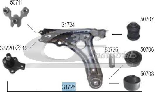3RG 31726 - Track Control Arm car-mod.net