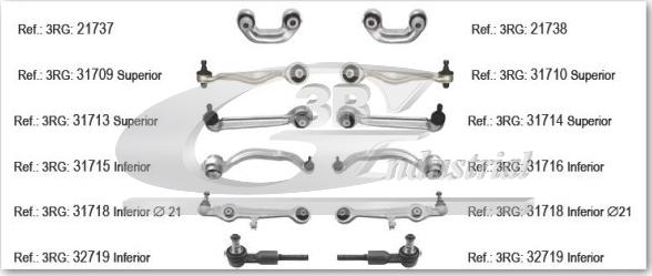 3RG 31772 - Link Set, wheel suspension car-mod.net
