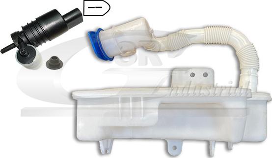 3RG 29710 - Washer Fluid Tank, window cleaning car-mod.net