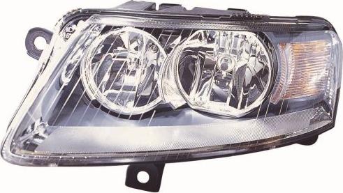 ABAKUS 446-1111L-LD-EM - Headlight car-mod.net