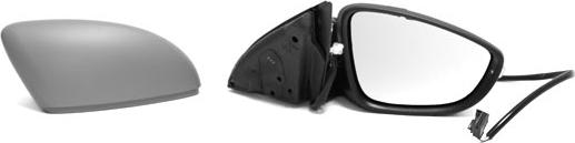 ABAKUS 4055M02 - Outside Mirror car-mod.net