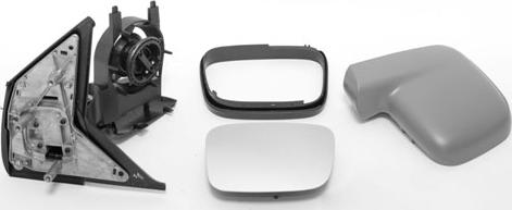 ABAKUS 4051M07 - Outside Mirror car-mod.net